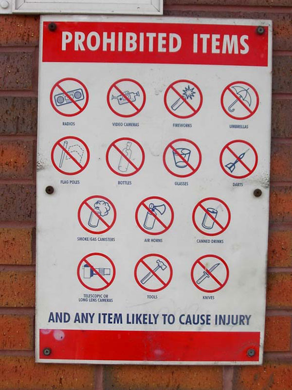 dartpijl-verboden-stadion